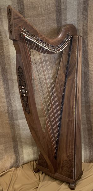 Lynda's harp